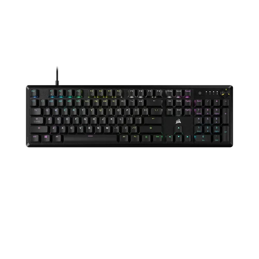 Corsair K70 Core RGB Black Full-Size 100% Геймърска механична клавиатура с Corsair MLX Red linear суичове