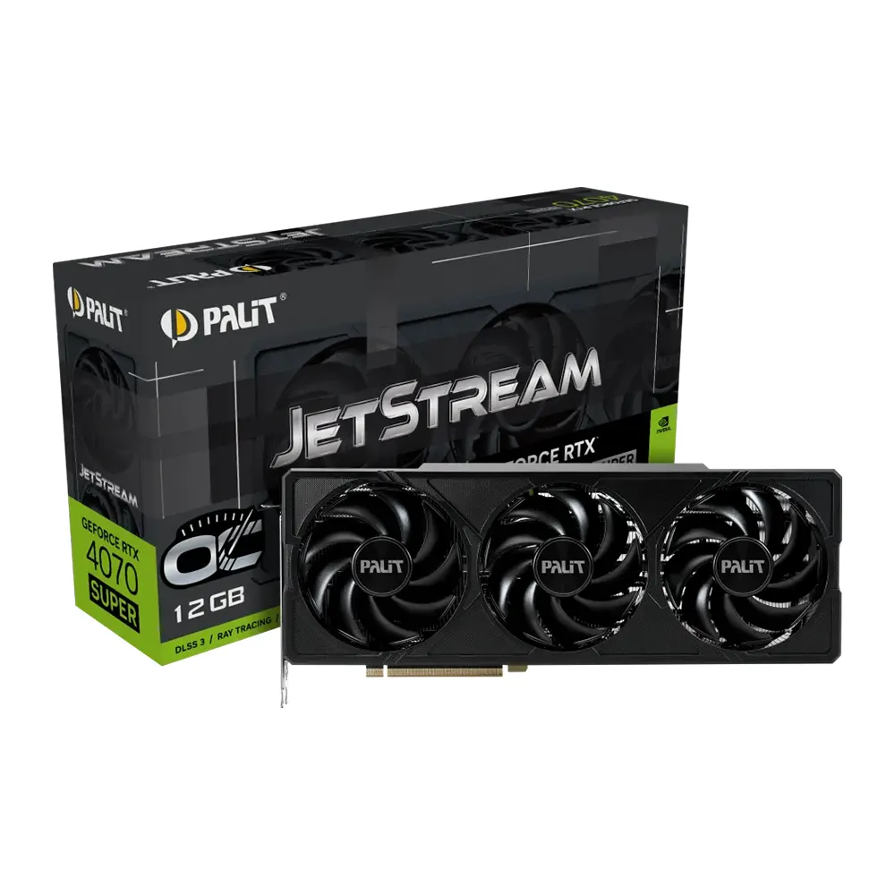Palit GeForce RTX 4070 SUPER JetStream OC Edition 12GB GDDR6X Видео карта