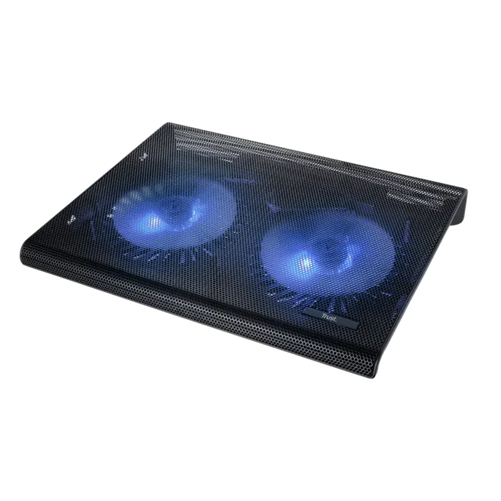 Trust Azul охлаждаща поставка за лаптоп с два вентилатора и LED подсветка