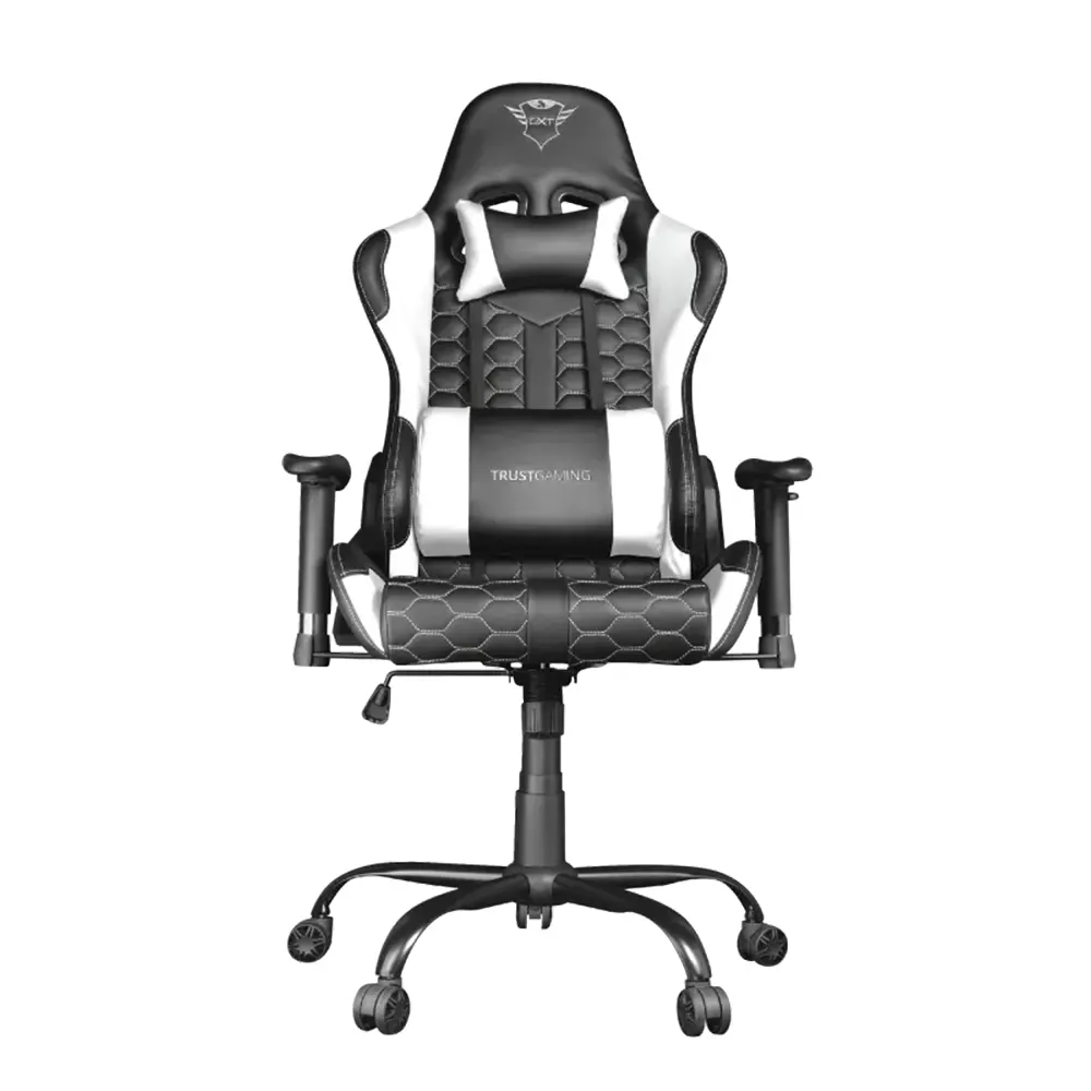 Trust GXT 708W Resto White Ергономичен геймърски стол
