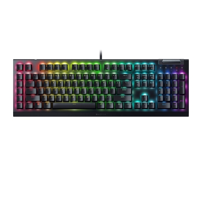 Razer BlackWidow V4 X Геймърска механична клавиатура с Razer Green суичове