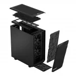 Fractal Design Meshify 2 Compact Black Solid Компютърна кутия