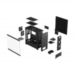 Fractal Design Pop XL Silent Black TG Clear Tint Компютърна кутия