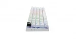 Logitech G Pro X 60 White Безжична геймърска механична клавиатура с Optical GX Brown Tactile суичове