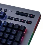 Thermaltake Level 20 RGB Titanium Геймърска механична клавиатура с Cherry MX Speed Silver суичове