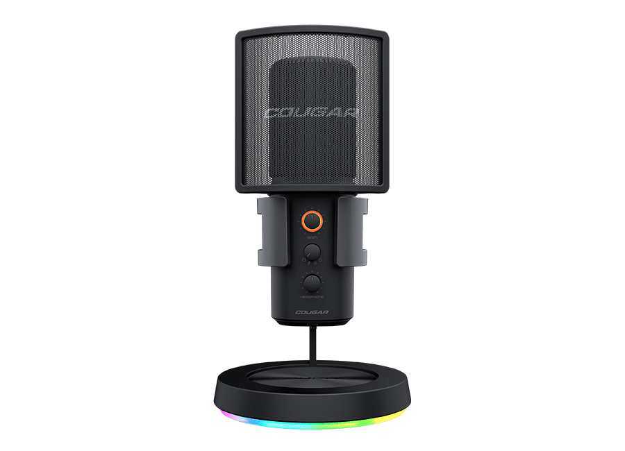 Cougar Screamer-X RGB Настолен геймърски микрофон за стрийминг