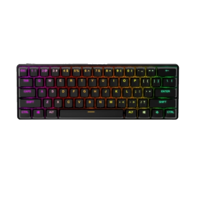 SteelSeries Apex Pro Mini Wireless Безжична геймърска механична клавиатура със OmniPoint регулируеми суичове