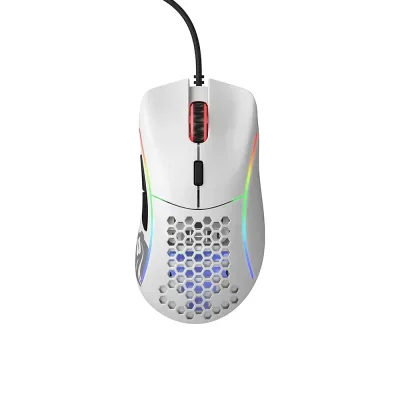 Glorious Model D-Glossy White Геймърска оптична мишка