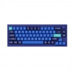 Keychron Q2 Silver Grey QMK Knob 65% RGB Геймърска механична клавиатура с Gateron G Pro Blue суичове
