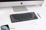 Keychron K3 V2 Ultra-Slim Compact RGB Геймърска механична клавиатура с Gateron Low Profile Red суичове