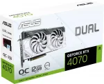 Asus Dual GeForce RTX 4070 White OC Edition 12GB GDDR6X Видео карта