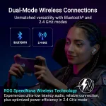 Asus ROG Cetra True Wireless SpeedNova Black Безжични геймърски слушалки тапи с микрофон