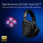 ASUS ROG Delta S Animate Hi-Fi ESS Quad-DAC Геймърски слушалки с микрофон