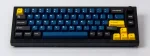Keychron Cherry Profile Double-Shot PBT Full Set 219 Keycaps Royal Dark Blue and Golden Комплект капачки за механични клавиатури