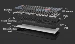 Keychron K8 Pro QMK TKL RGB Hot-Swappable Plastic Безжична геймърска механична клавиатура с Gateron G Pro Blue суичове