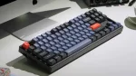 Keychron K8 Pro QMK TKL Aluminium RGB Hot-Swappable Безжична геймърска механична клавиатура с Gateron G Pro Blue суичове