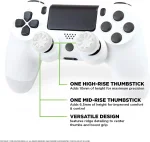 KontrolFreek Performance Thumbsticks FPS Freak Galaxy White Геймърски комплект за PlayStation 5 Dual Sense и PlayStation 4 Dual Shock