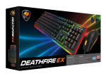 Cougar DeathFire EX Геймърски комплект мишка и клавиатура