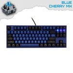 Ducky One 2 Horizon TKL Геймърска механична клавиатура с Cherry MX Blue суичове