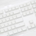 Ducky White 108 Keycap Set PBT Double-Shot Комплект капачки за механични клавиатури