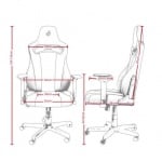 Nitro Concepts E250 Black/Red Геймърски стол