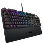 ASUS TUF Gaming K3 Геймърска механична клавиатура с линейни червени суичове