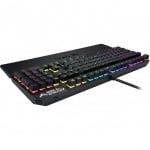 ASUS TUF Gaming K3 Геймърска механична клавиатура с линейни червени суичове