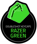 Razer PBT Keycap Upgrade Set Green Комплект капачки за механични клавиатури