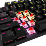 Gigabyte AORUS K1 RGB Геймърска механична клавиатура с Cherry MX Red суичове
