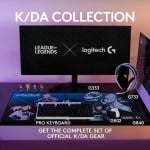 Logitech G733 K/DA League of Legends Lightspeed Wireless RGB Безжични геймърски слушалки с микрофон