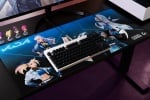 Logitech G Pro K/DA League of Legends Геймърска механична клавиатура с GX Brown Tactile суичове