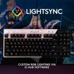 Logitech G Pro K/DA League of Legends Геймърска механична клавиатура с GX Brown Tactile суичове