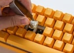 Ducky One 3 Mini Yellow Геймърска механична клавиатура с Cherry MX Blue суичове