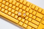 Ducky One 3 Yellow Full Size Геймърска механична клавиатура с Cherry MX Brown суичове