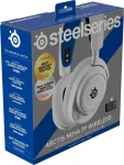 SteelSeries Arctis Nova 7P White Безжични геймърски слушалки с микрофон