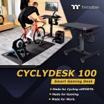 Thermaltake Cycledesk 100 RGB Геймърско бюро с електрически регулируема височина