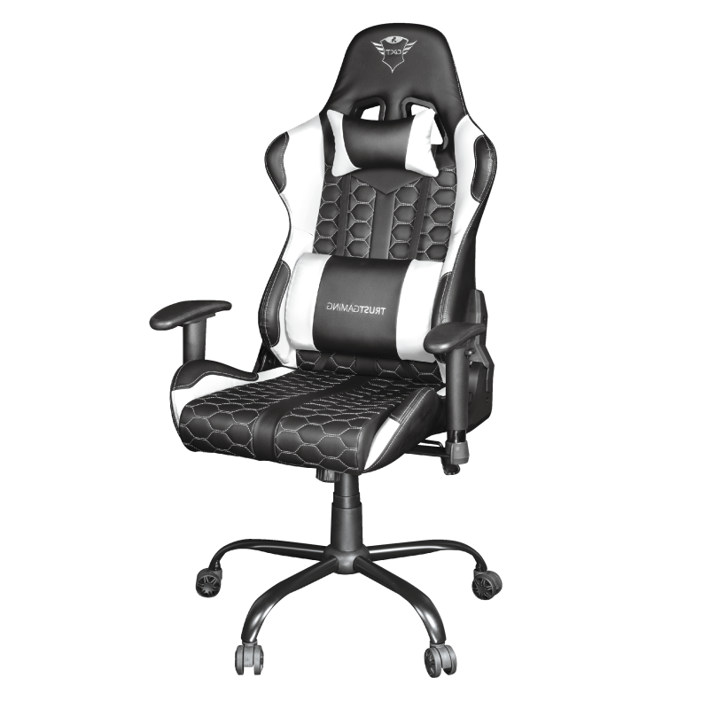 Trust GXT 708W Resto White Ергономичен геймърски стол