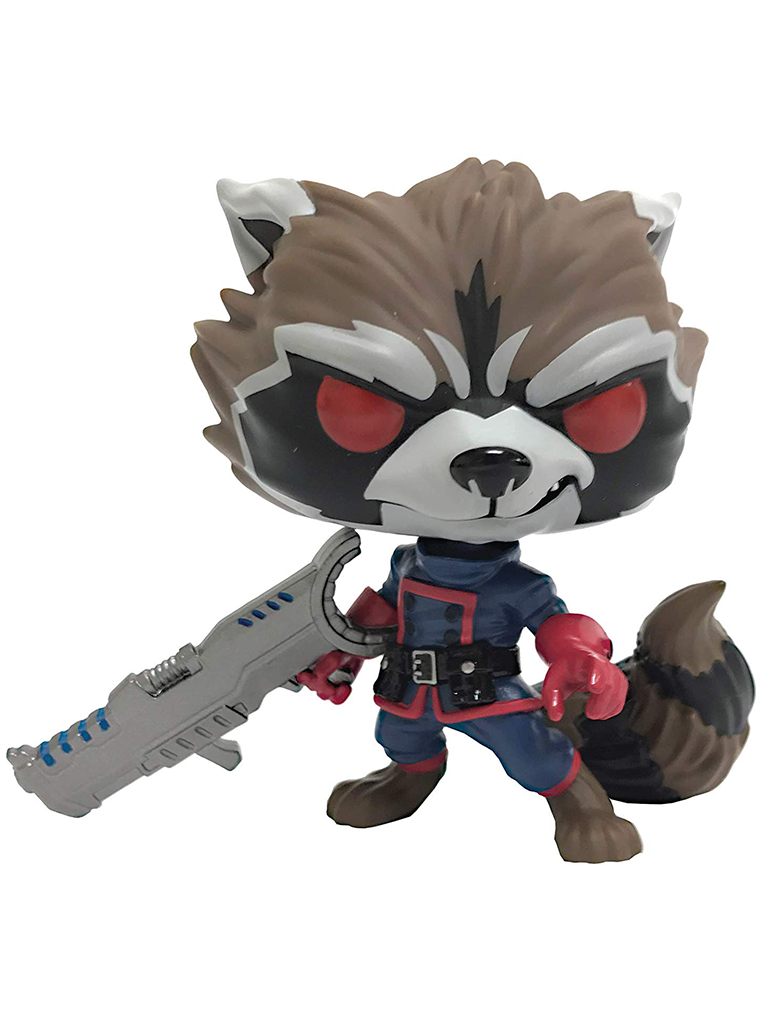 Funko POP! Bobble Marvel: Guardians of the Galaxy Comic Rocket Racoon Special Edition фигурка