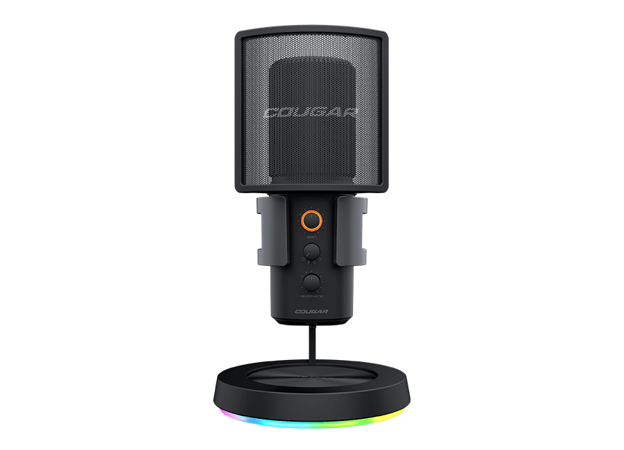Cougar Screamer-X RGB Настолен геймърски микрофон за стрийминг 