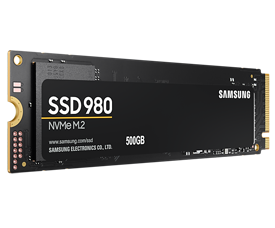 Samsung 980 M.2 Type 2280 500GB PCIe Gen3x4 NVMe
