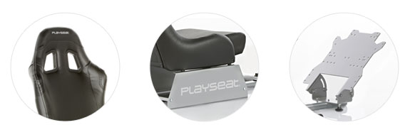 Playseat Evolution Black геймърски стол за състезателните симулатори Playseat Evolution Black геймърски стол за състезателните симулатори