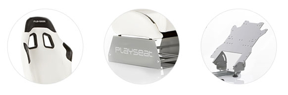 Playseat Evolution White геймърски стол за състезателните симулатори Playseat Evolution White геймърски стол за състезателните симулатори